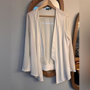 Picadilly Fashion White Cardigan